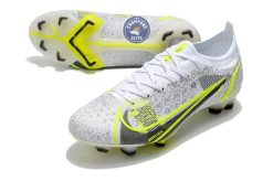 Alternative view of Mercurial Vapor 14 Elite FG 'White Volt' - Blanc/Gris/Jaune Fluo