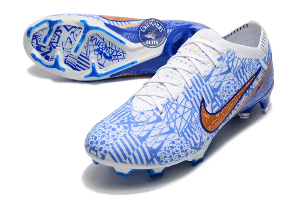 Mercurial Vapor 15 Elite CR7 FG 'Azulejo' Bleu/Doré – Image 2