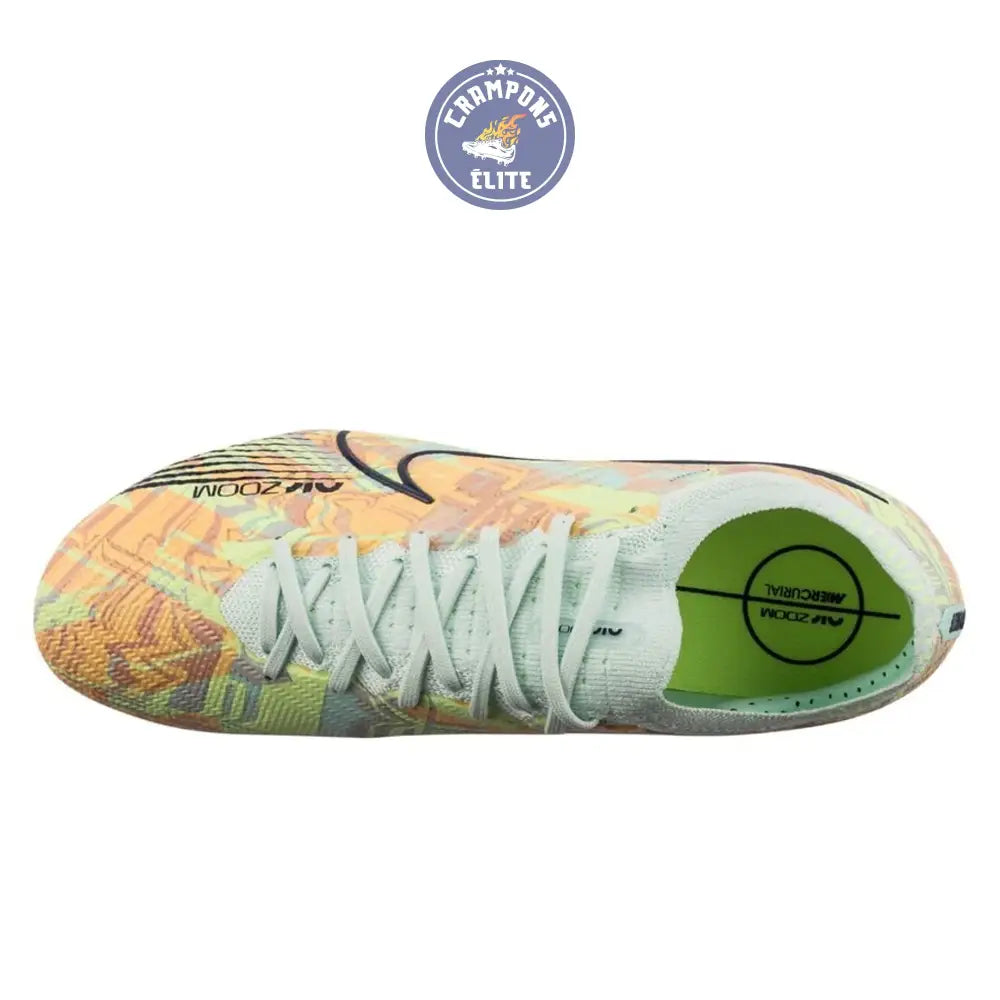 Mercurial Vapor 15 Elite FG Bonded - Vert/Bleu/Orange – Image 2