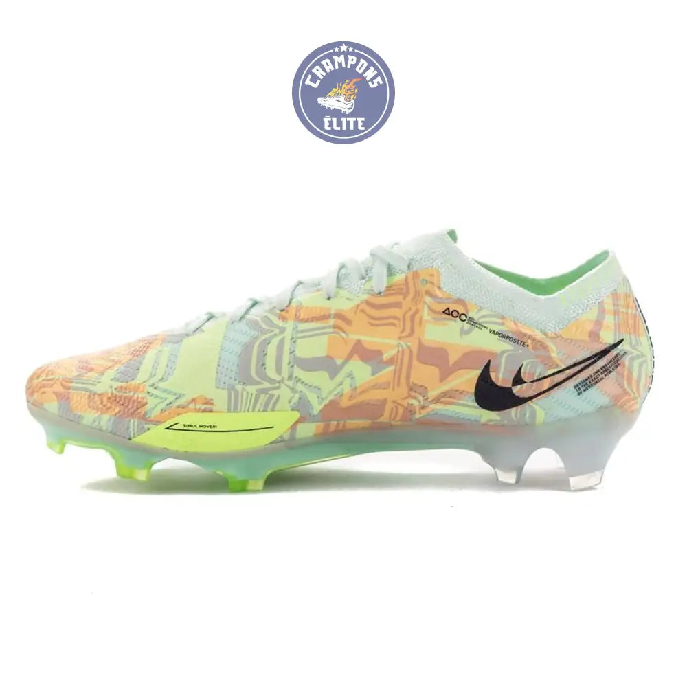 Mercurial Vapor 15 Elite FG Bonded - Vert/Bleu/Orange – Image 9