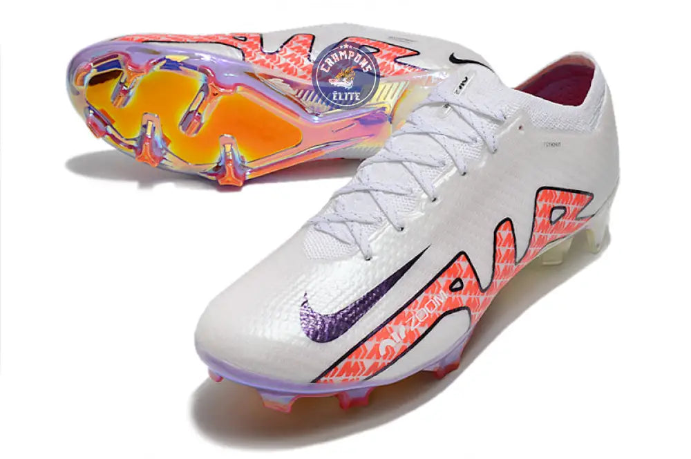 Mercurial Vapor 15 Elite FG 'Disruption Pack' Blanc/Rouge/Blanc ÉDITIO – Image 2