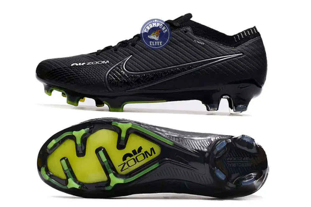 Mercurial Vapor 15 Elite FG Full Black/Noir – Image 3