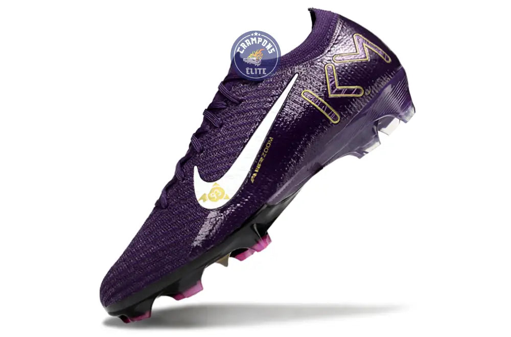 MERCURIAL VAPOR 16 ELITE FG MBAPPÉ PERSONAL EDITION - VIOLET/BLANC – Image 4