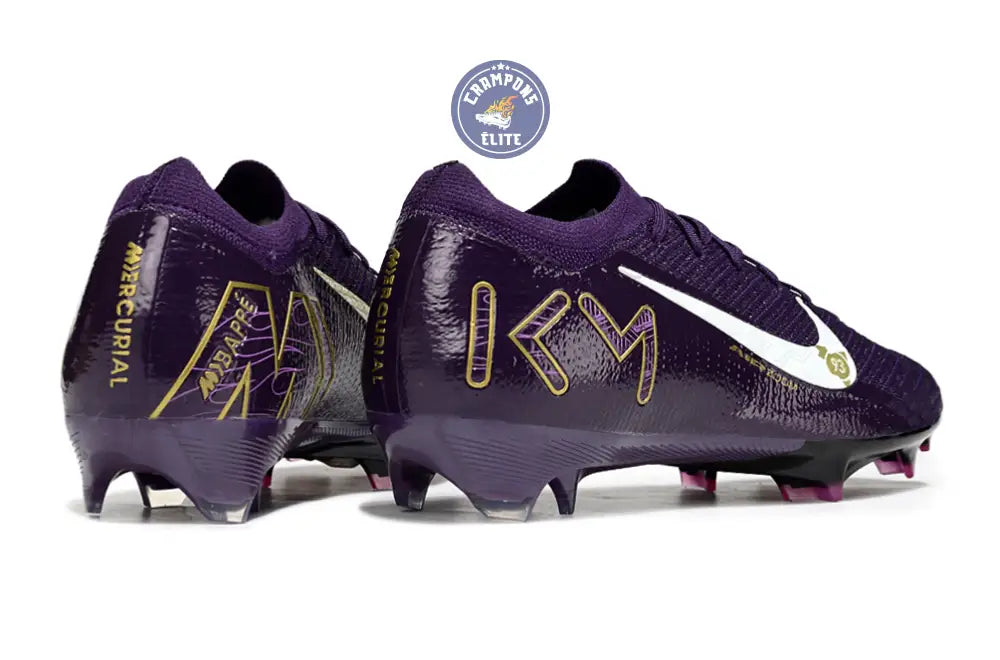 MERCURIAL VAPOR 16 ELITE FG MBAPPÉ PERSONAL EDITION - VIOLET/BLANC – Image 6