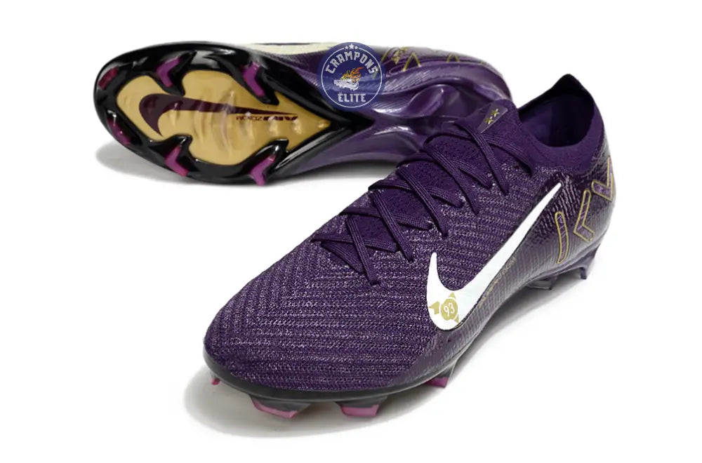 MERCURIAL VAPOR 16 ELITE FG MBAPPÉ PERSONAL EDITION - VIOLET/BLANC – Image 2