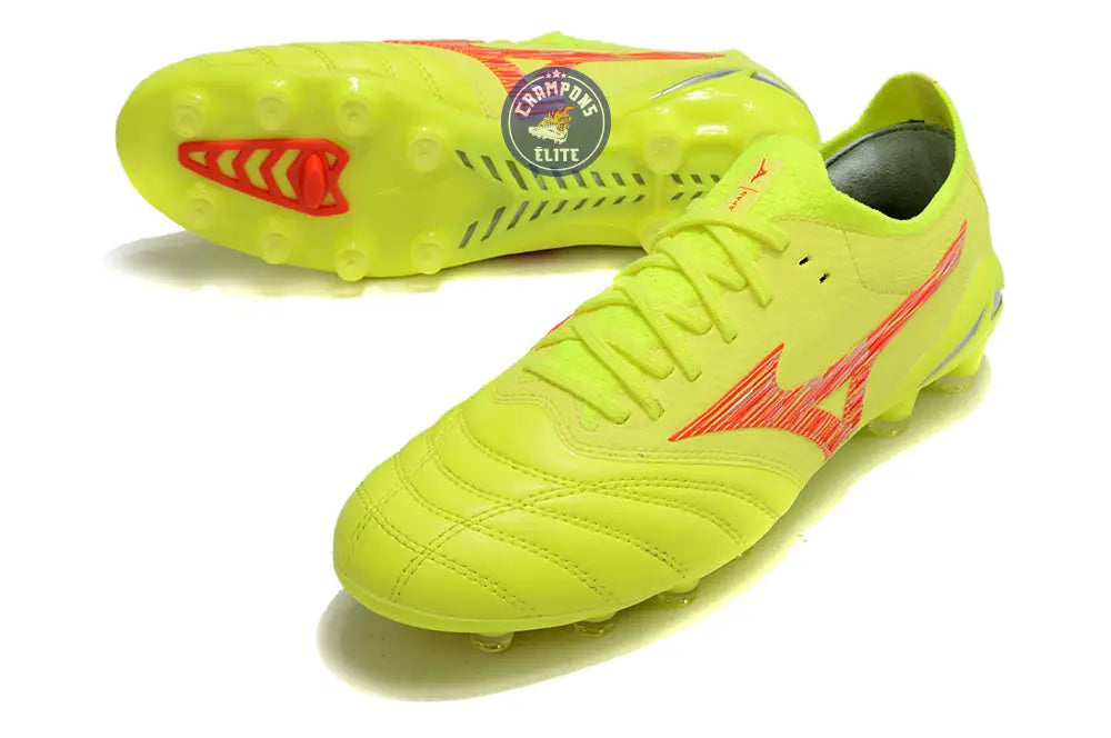 Morelia Neo 4 Beta Elite FG/AG Dyna - Jaune/Rouge – Image 2