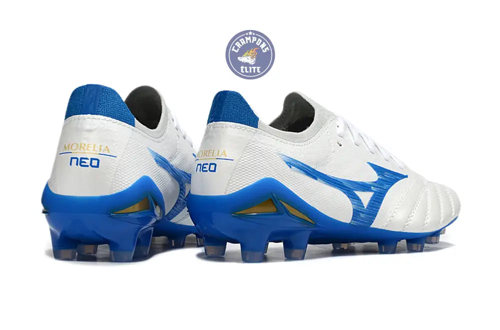 Morelia Neo 4 Beta Elite FG/AG Mugen - Blanc/Bleu – Image 6