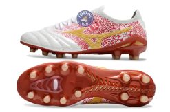 Morelia Neo 4 Beta FG/AG Sergio Ramos 4 Vol. lll - Blanc/Doré/Rouge ÉD
