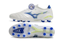 Morelia Neo 4 Elite FG/AG - Blanc/Bleu/Jaune