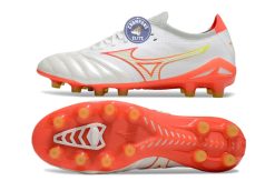 Morelia Neo 4 Elite FG/AG - Blanche/Orange/Jaune