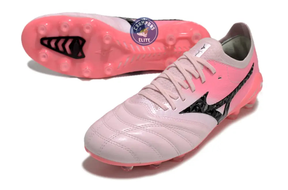 Morelia Neo 4 Elite FG/AG - Blanche/Rose/Noir – Image 2