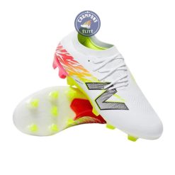 FURON ELITE V8 FG - Blanc/Rouge Energie/Jaune Hi-Lite