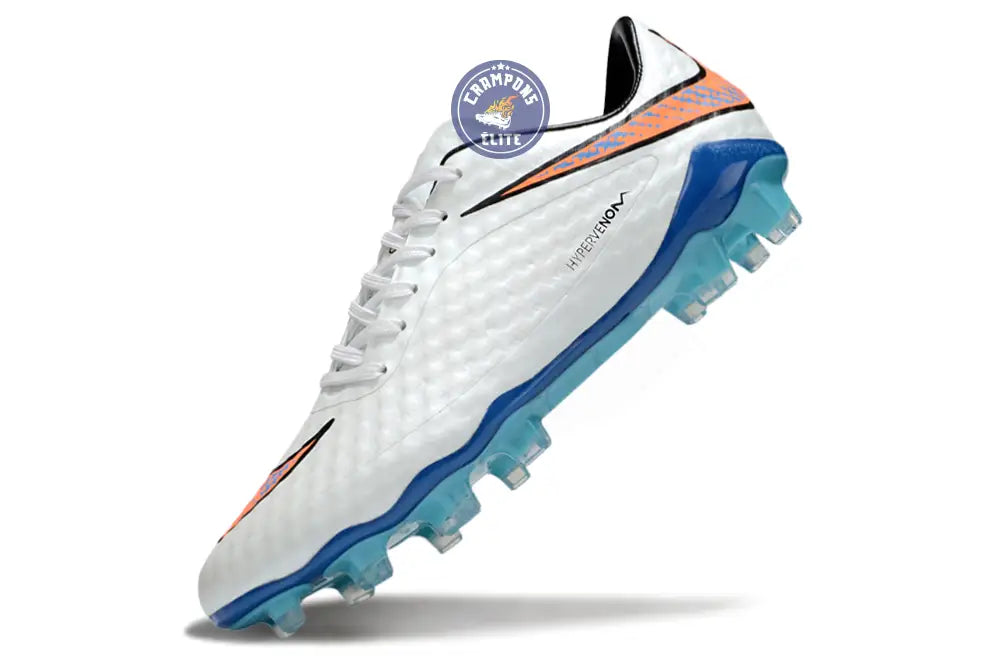 New Hypervenom 1 Phantom FG Blanc/Bleu/Orange – Image 4