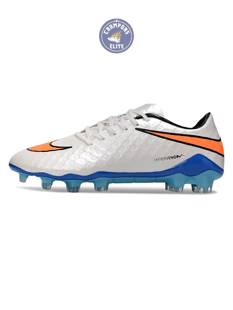 New Hypervenom Phantom 1 FG - Blanc/Bleu/Orange – Image 5