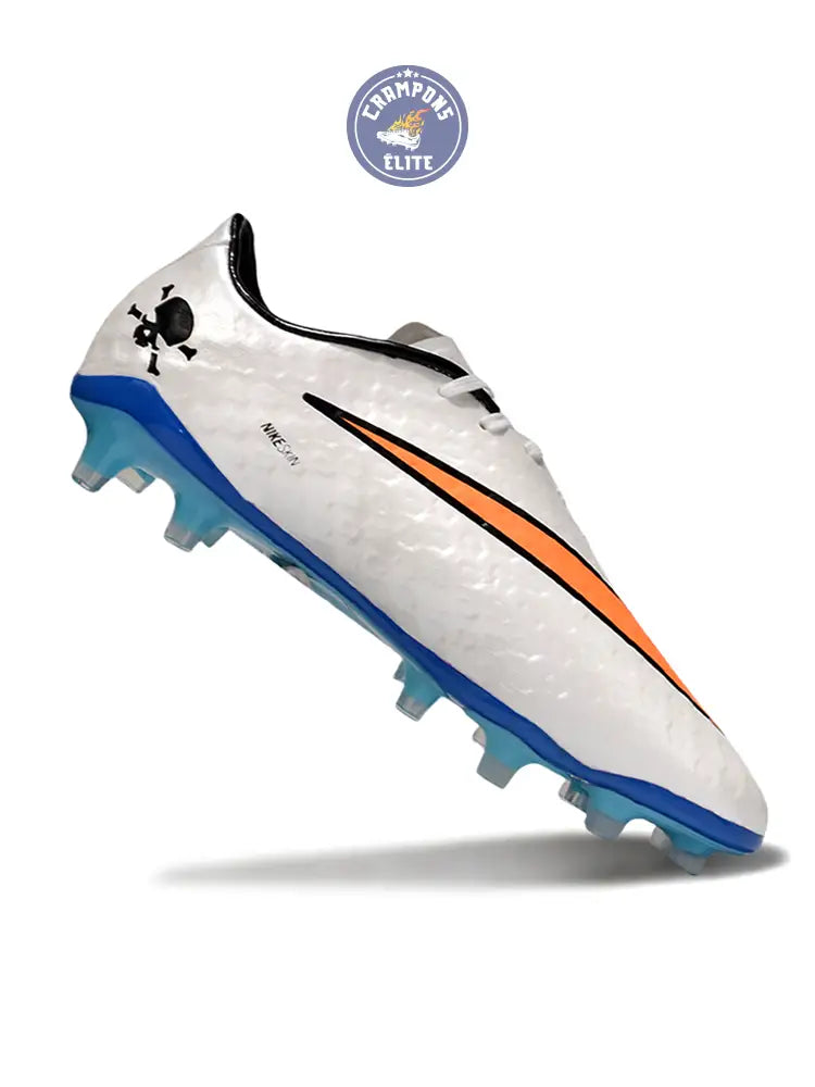 New Hypervenom Phantom 1 FG - Blanc/Bleu/Orange – Image 3