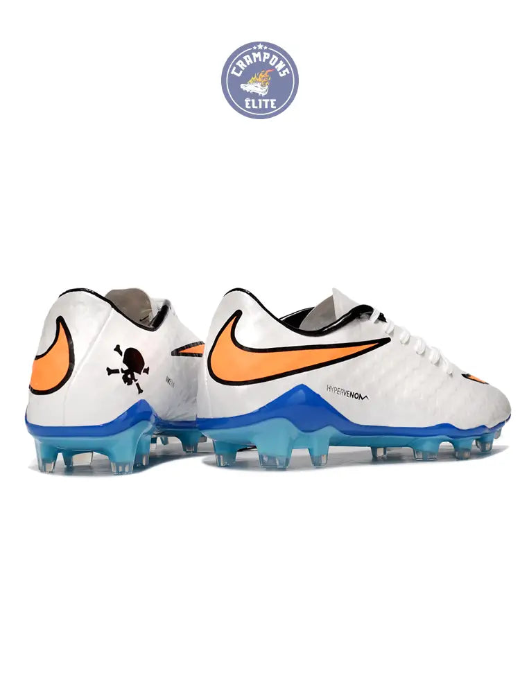 New Hypervenom Phantom 1 FG - Blanc/Bleu/Orange – Image 6