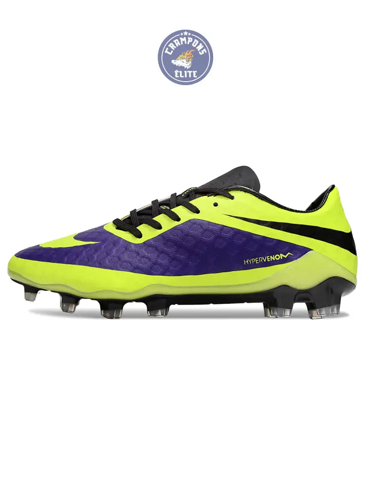 New Hypervenom Phantom 1 FG - Neon/Lilla/Sort – Image 5