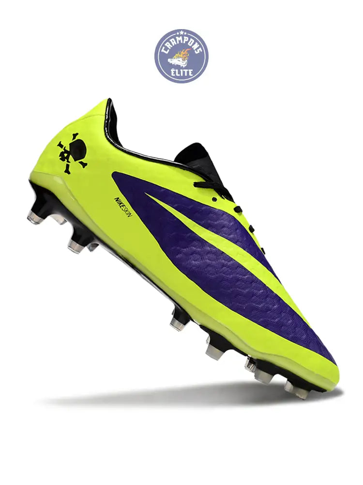 New Hypervenom Phantom 1 FG - Neon/Lilla/Sort – Image 3