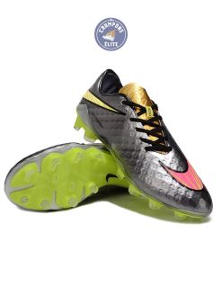 Alternative view of New Hypervenom Phantom 1 FG - Sølv/Guld/Neon