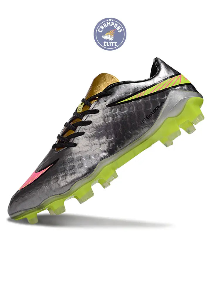 New Hypervenom Phantom 1 FG - Sølv/Guld/Neon – Image 4