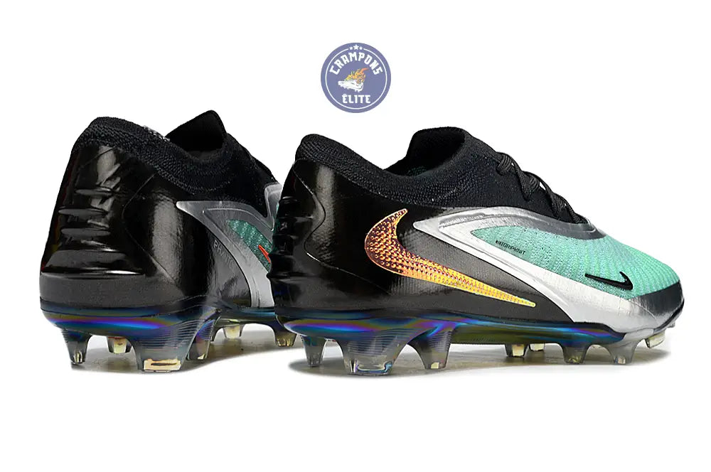 Phantom 6 Elite Low Cut FG - Turquoise/Chrome/Noir ÉDITION LIMITÉE – Image 5