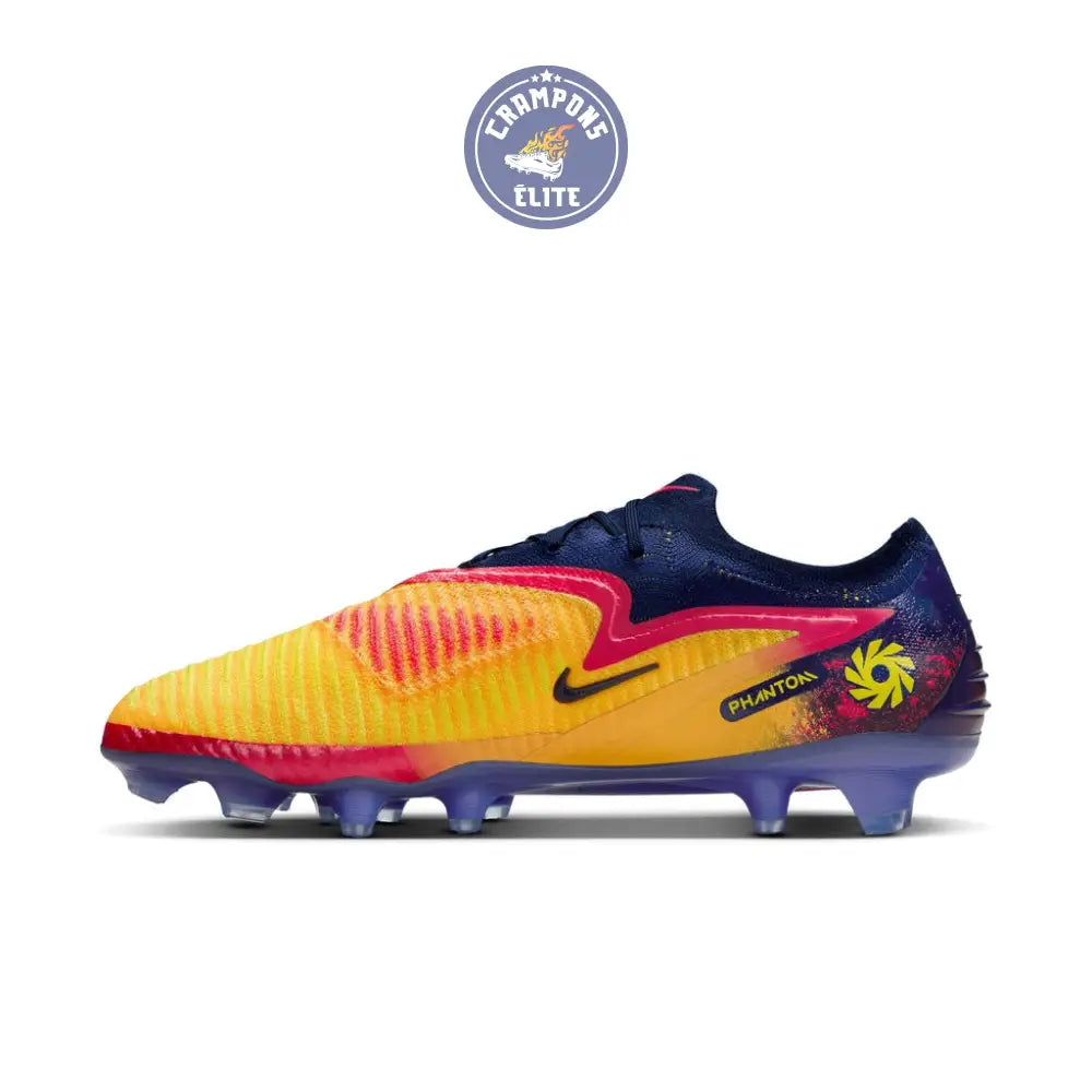 Phantom 6 Low Elite FG Haaland - Jaune/Bleu/Rouge – Image 3
