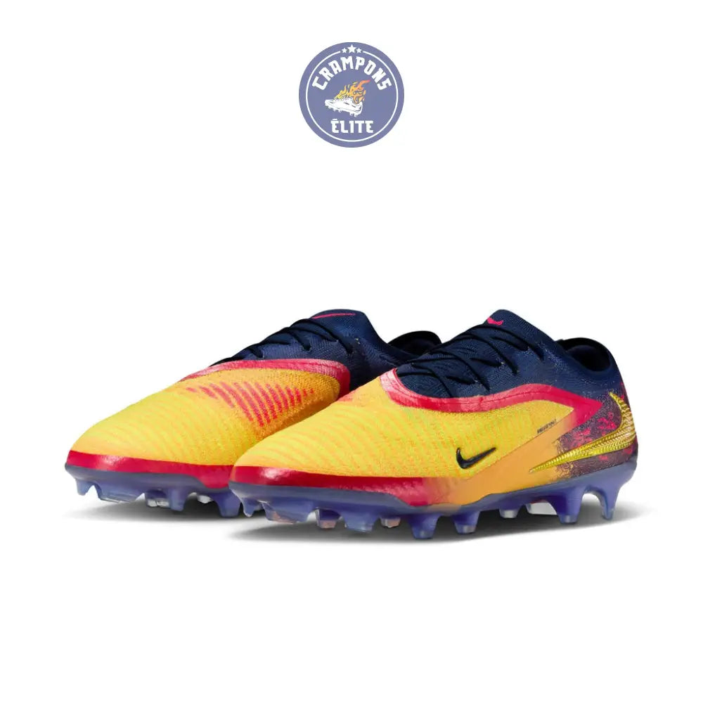 Phantom 6 Low Elite FG Haaland - Jaune/Bleu/Rouge – Image 2