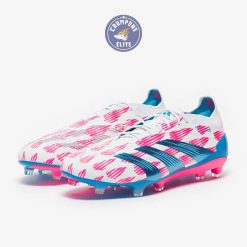 Alternative view of Predator 24.1 Elite FG Reemergence - Blanc/Bleu/Rose