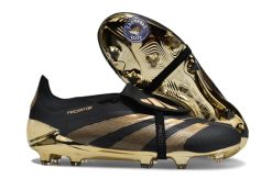 Predator 24 Elite Fold-over Tongue FG Belligold - Noir/Doré ÉDITION LI