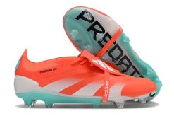 Predator 24 Elite Fold-over Tongue FG Rouge/Turquoise