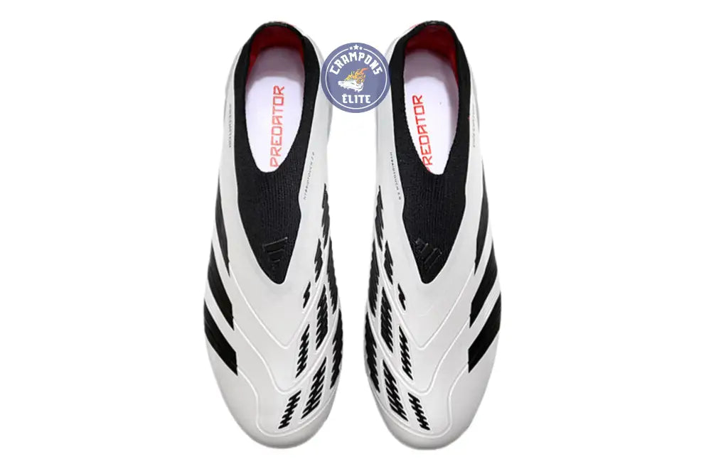 Predator 24 Elite Laceless FG Predstrike - Champagne/Noir/Rouge – Image 6