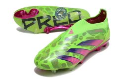 Alternative view of Predator 24 Elite Laceless FG Predstrike - Generation Pred - Vert/Rose