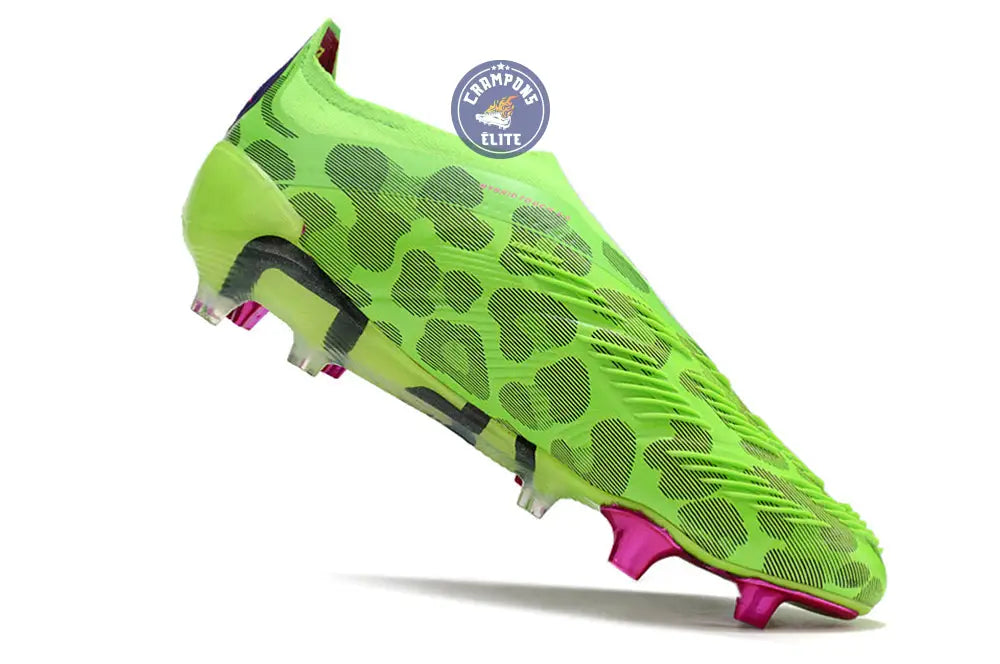 Predator 24 Elite Laceless FG Predstrike - Generation Pred - Vert/Rose – Image 6