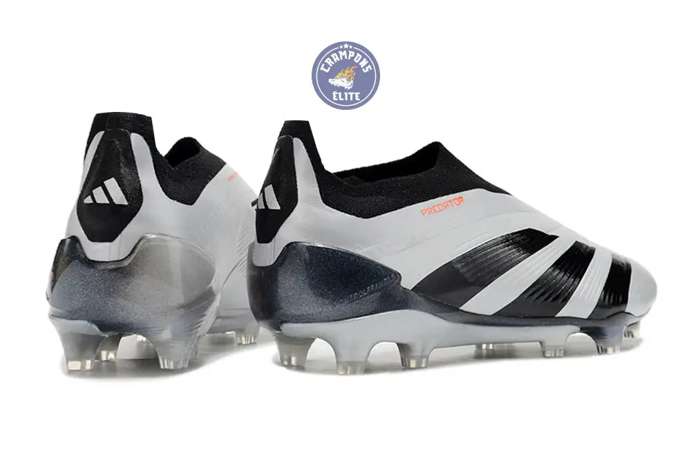 Predator 24 Elite Laceless FG Predstrike - Gris/Noir – Image 7