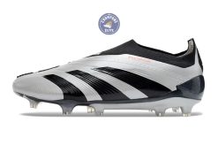 Alternative view of Predator 24 Elite Laceless FG Predstrike - Gris/Noir