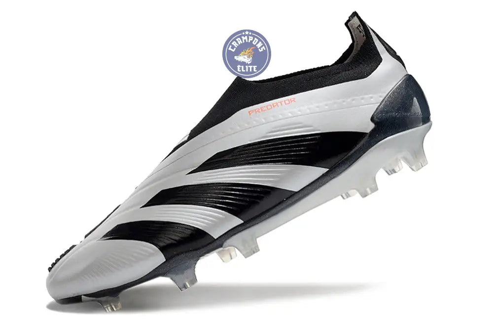 Predator 24 Elite Laceless FG Predstrike - Gris/Noir – Image 5