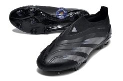 Alternative view of Predator 24 Elite Laceless FG Predstrike - Noir/Argent