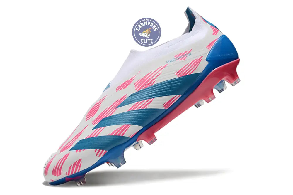 Predator 24 Elite Laceless FG Predstrike - Reemergence - Blanc/Bleu/Ro – Image 6