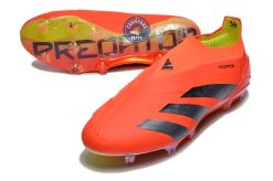 Alternative view of Predator 24 Elite Laceless FG Predstrike - Rouge/Noir/Jaune ÉDITION LI