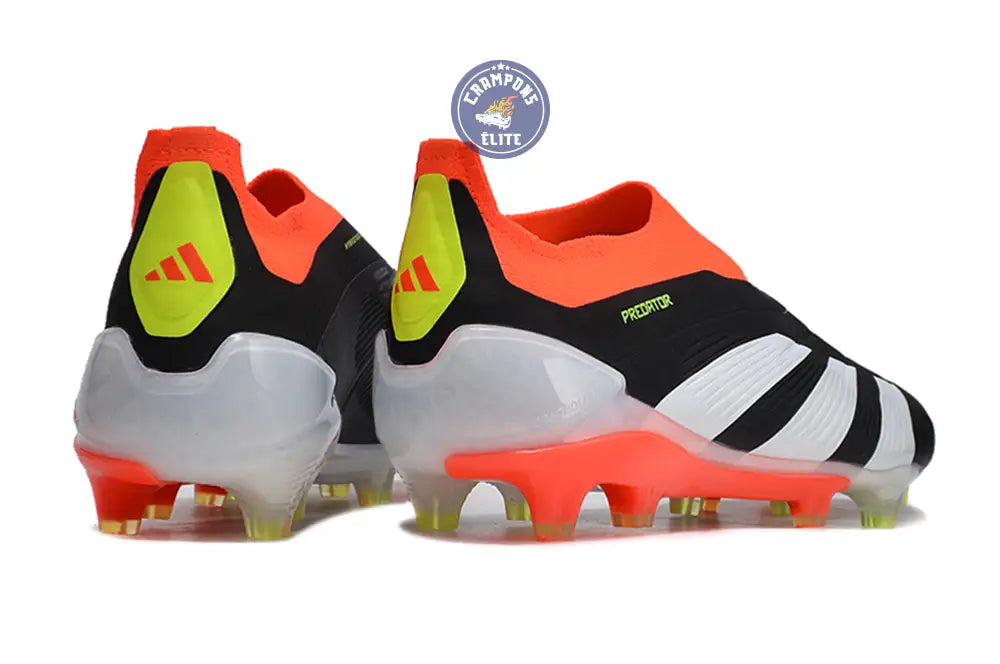 Predator 24 Elite Laceless FG Predstrike - Solar Energy - Noir/Blanc/R – Image 7