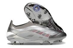 Predator 25 Laceless FG Bellingham - Argent/Bordeaux