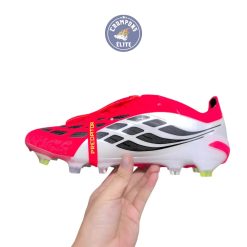 Alternative view of PREDATOR 26 Tongue FG - Rouge/Blanc