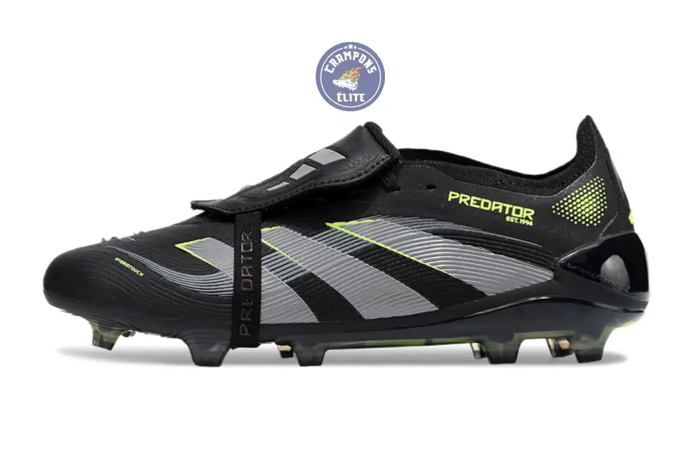 Predator Elite Fold-over Tongue FG - Electric Stealth - Noir/Vert Fluo – Image 6