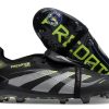 Predator Elite Fold-over Tongue FG - Electric Stealth - Noir/Vert Fluo