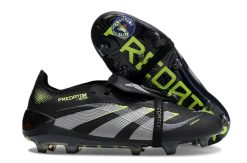Predator Elite Fold-over Tongue FG - Electric Stealth - Noir/Vert Fluo