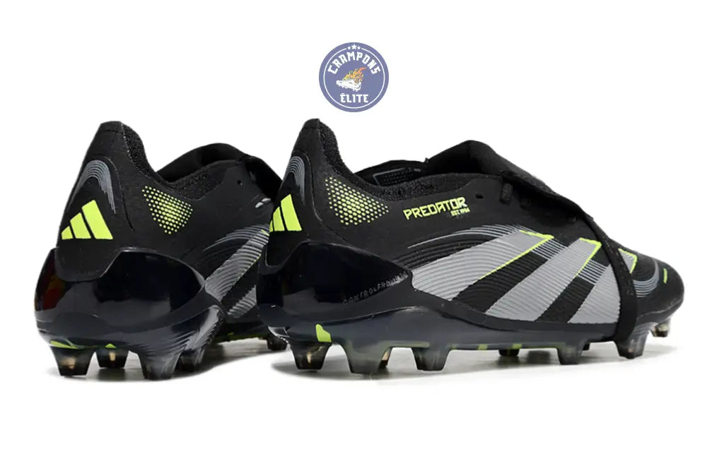 Predator Elite Fold-over Tongue FG - Electric Stealth - Noir/Vert Fluo – Image 7