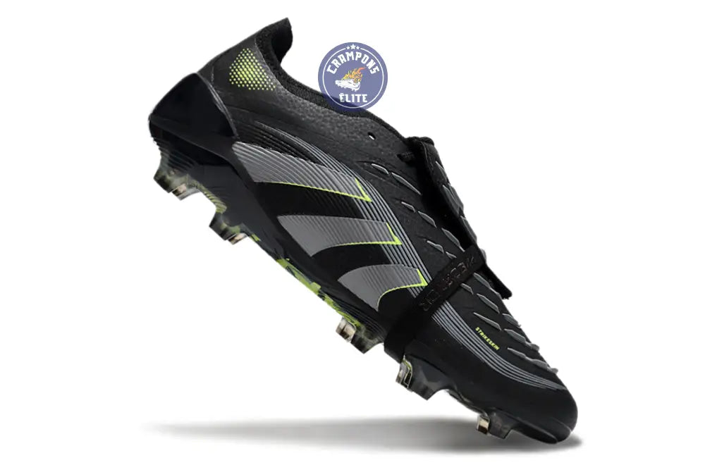 Predator Elite Fold-over Tongue FG - Electric Stealth - Noir/Vert Fluo – Image 5