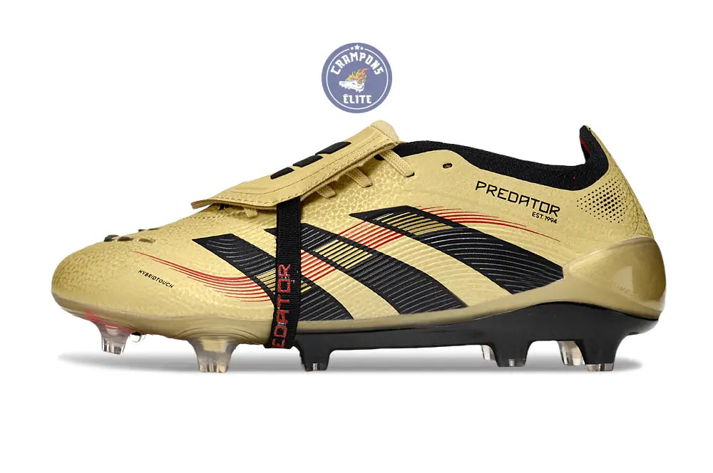 Predator Elite Fold-over Tongue FG - OR/Noir/Rouge – Image 3