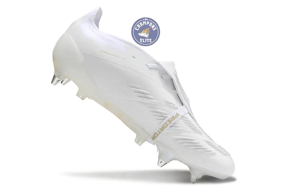 Predator Elite Fold-over Tongue SG Day Spark - Blanc/Doré/Blanc – Image 3