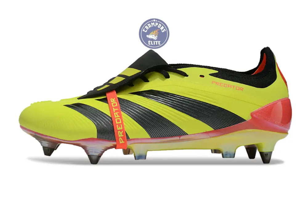 Predator Elite Fold-over Tongue SG Energy Citrus - Jaune/Noir/Rouge – Image 5